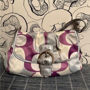 Coach C Scarf Handbag 90/2000s Vibe